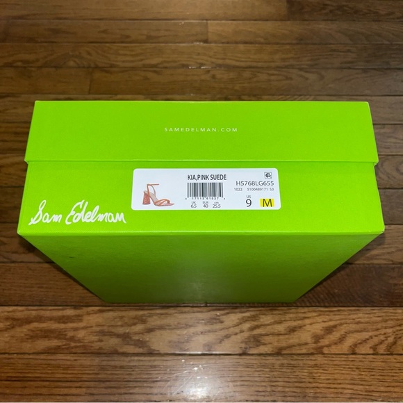 Sam Edelman Kia Strappy Sandals Terracotta Pink With Pattern Women’s Size 9 - Picture 13 of 14